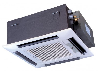 Фанкойл Gree FP-125XDT/B-T кассетный (4-х трубный)