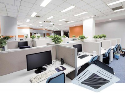 Кассетный внутренний блок VRF системы Gree GMV5 четырехпоточный GMV-ND140T/A-T