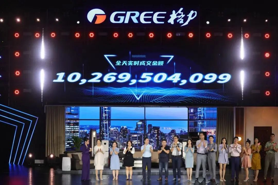 Онлайн продажи GREE достигли 10,27 млрд юаней